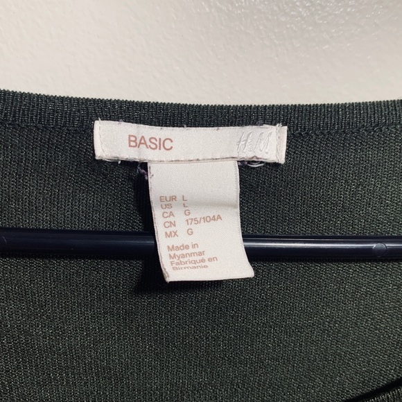 Basic green long sleeve - Picture 3 of 4